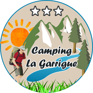 logo camping la garrigue la faurie hautes alpes